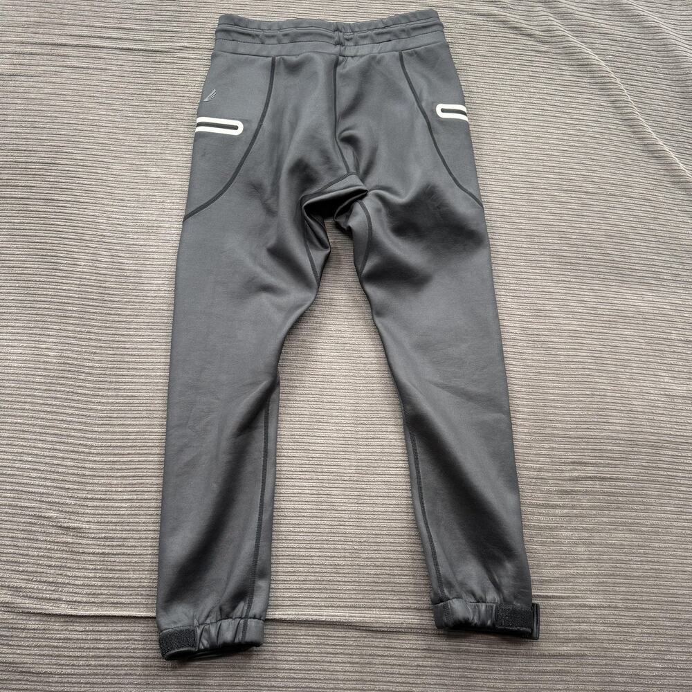 ASRV Pants Mens Small Black Technical Sportswear Joggers‎ Reflective Pockets